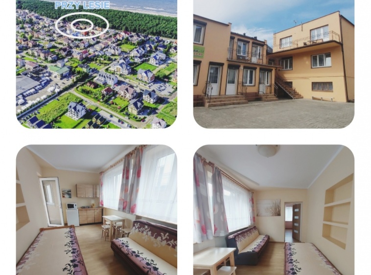Pokoje Przy Lesie POKOJE PRZY LESIE KARWIA 50 m od morza przy przejściu nr.42